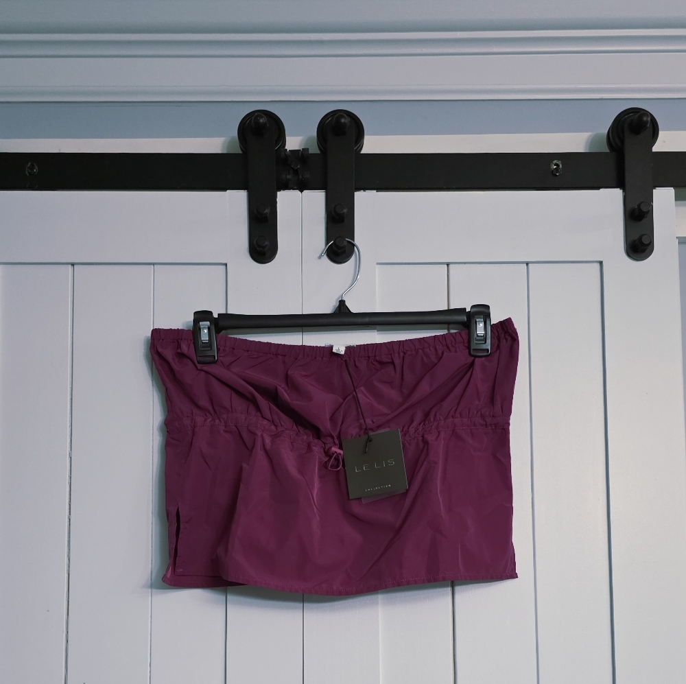 Le Lis Magenta Tube Top. NEW!